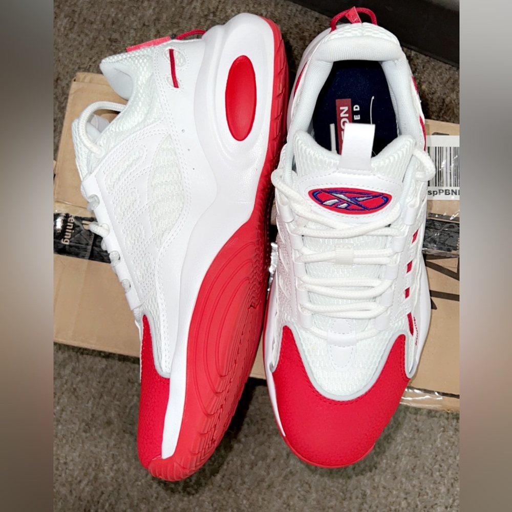 Red and white Iverson approved low’s
